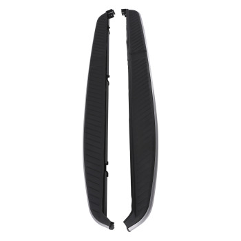 Running Boards compatible for Land Rover Range Rover Sport 06-13 Black Silver Side Steps
