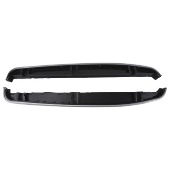 Running Boards compatible for Land Rover Range Rover Sport 06-13 Black Silver Side Steps
