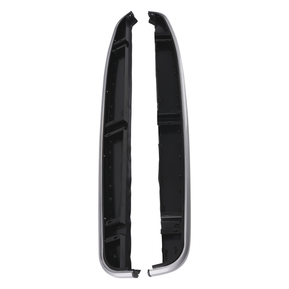 Running Boards compatible for Land Rover Range Rover Sport 06-13 Black Silver Side Steps