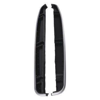 Running Boards compatible for Land Rover Range Rover Sport 06-13 Black Silver Side Steps