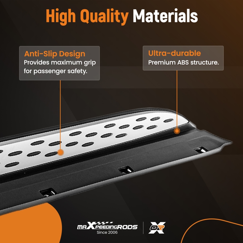 Running Board Side Steps compatible for Mercedes GLB X247 2019-up Nerf Bars Step Rails