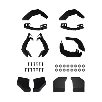 Nerf Bar Side Steps Running Board compatible for Toyota Tacoma 2024+ Black Aluminum Kit