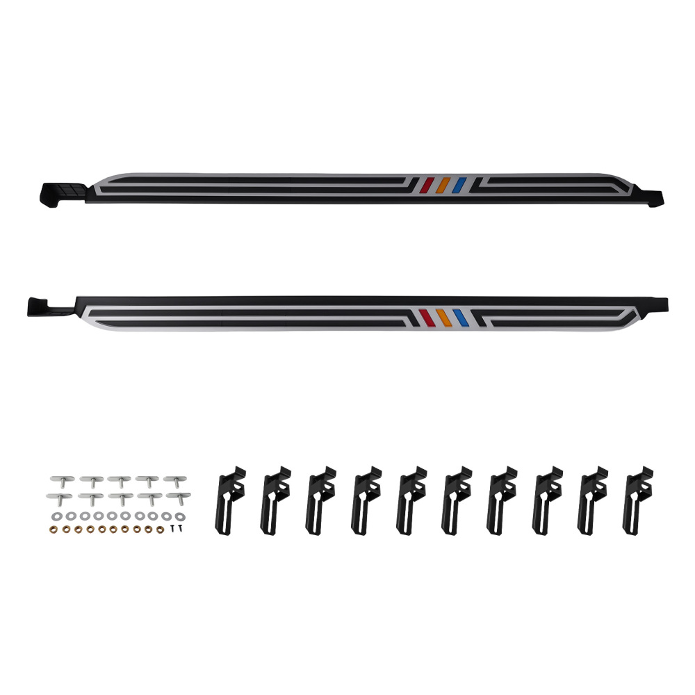 Side Step Running Board compatible for VW Atlas 18-2024 Aluminum Side Guard Protection