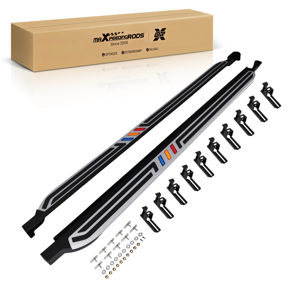 Side Step Running Board compatible for VW Atlas 18-2024 Aluminum Side Guard Protection