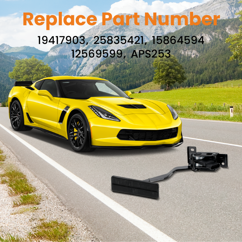 Accelerator Pedal w/Position Sensor 19417903 compatible for Chevy Corvette C6 Hatchbackr
