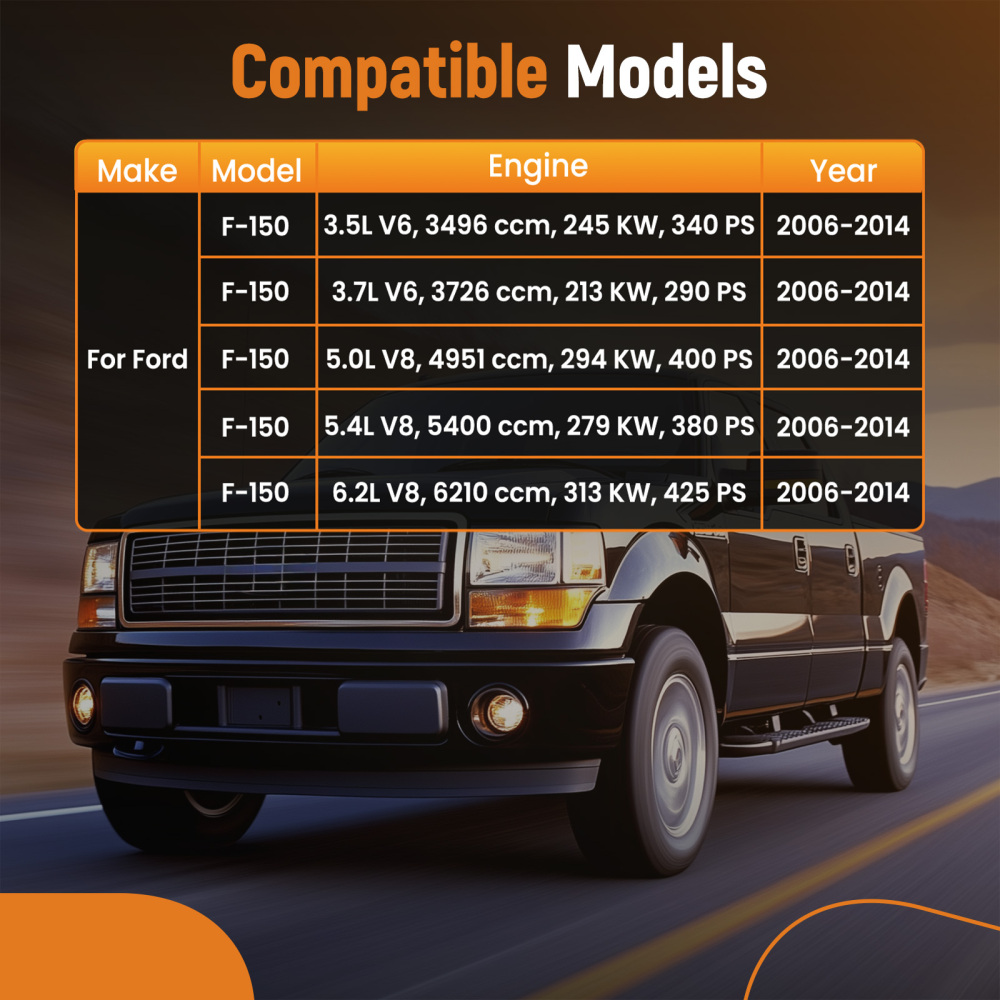 Aluminum Flip Down Step compatible for Ford F-150 2006-2014 V6 V8 75302-01A Under Bumper