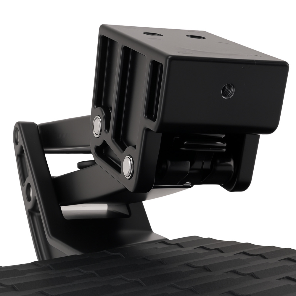 Aluminum Bed Step compatible for Ford F150 2015-2020 75312-01A Black Retractable Steel