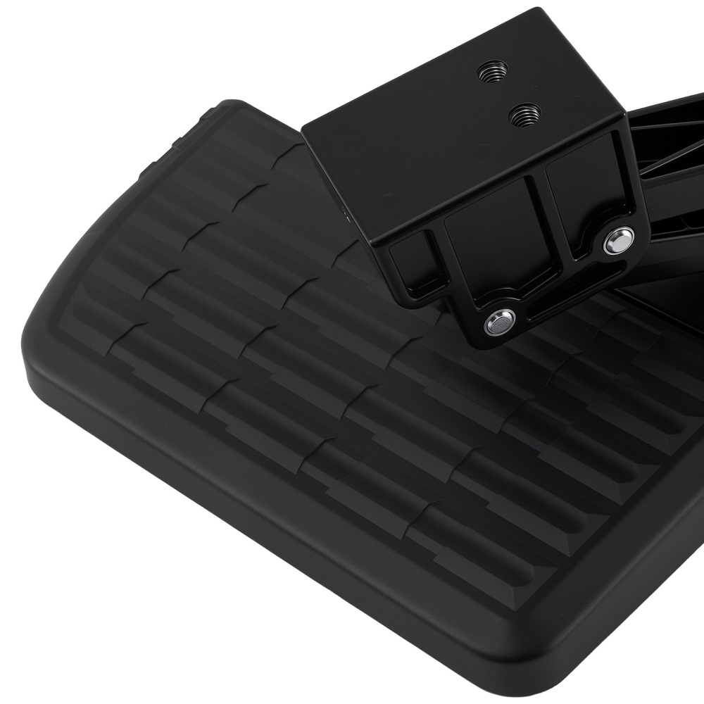 Aluminum Bed Step compatible for Ford F150 2015-2020 75312-01A Black Retractable Steel