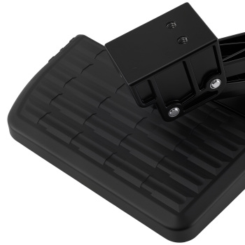 Aluminum Bed Step compatible for Ford F150 2015-2020 75312-01A Black Retractable Steel