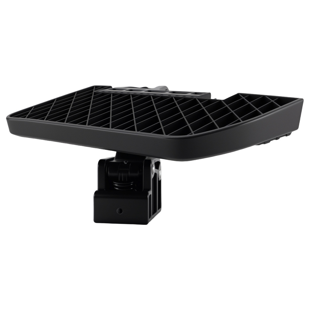 Aluminum Bed Step compatible for Ford F150 2015-2020 75312-01A Black Retractable Steel