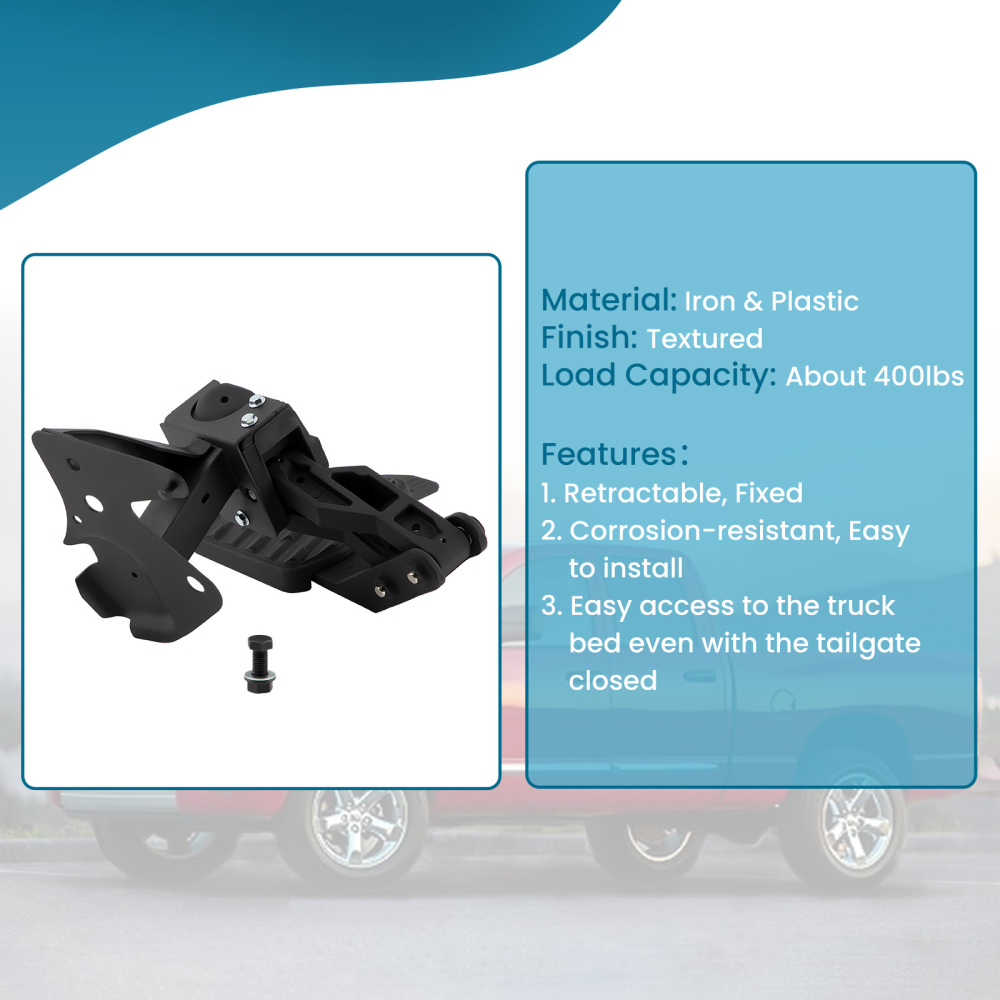 Rear Bed Step compatible for Ram 1500 DT Dual Exhaust Vehicles 2019 2020 2021 2022 82215289