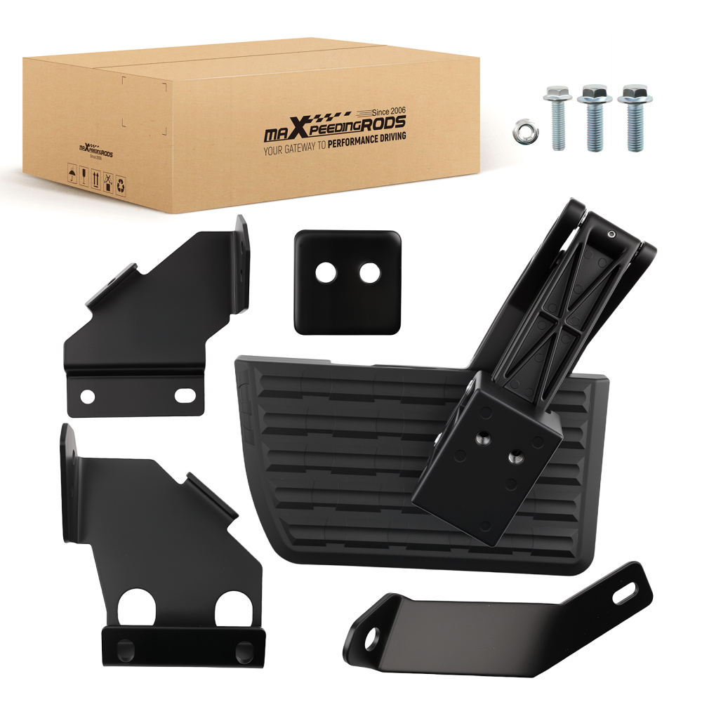 Tailgate Side Bedstep compatible for Chevrolet Silverado 1500 Ltz 2019-2023 Aluminum ABS