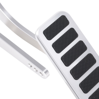 Universal Street Hot Rod Aluminum alloy Gas Pedal 24 Throttle CableSpring