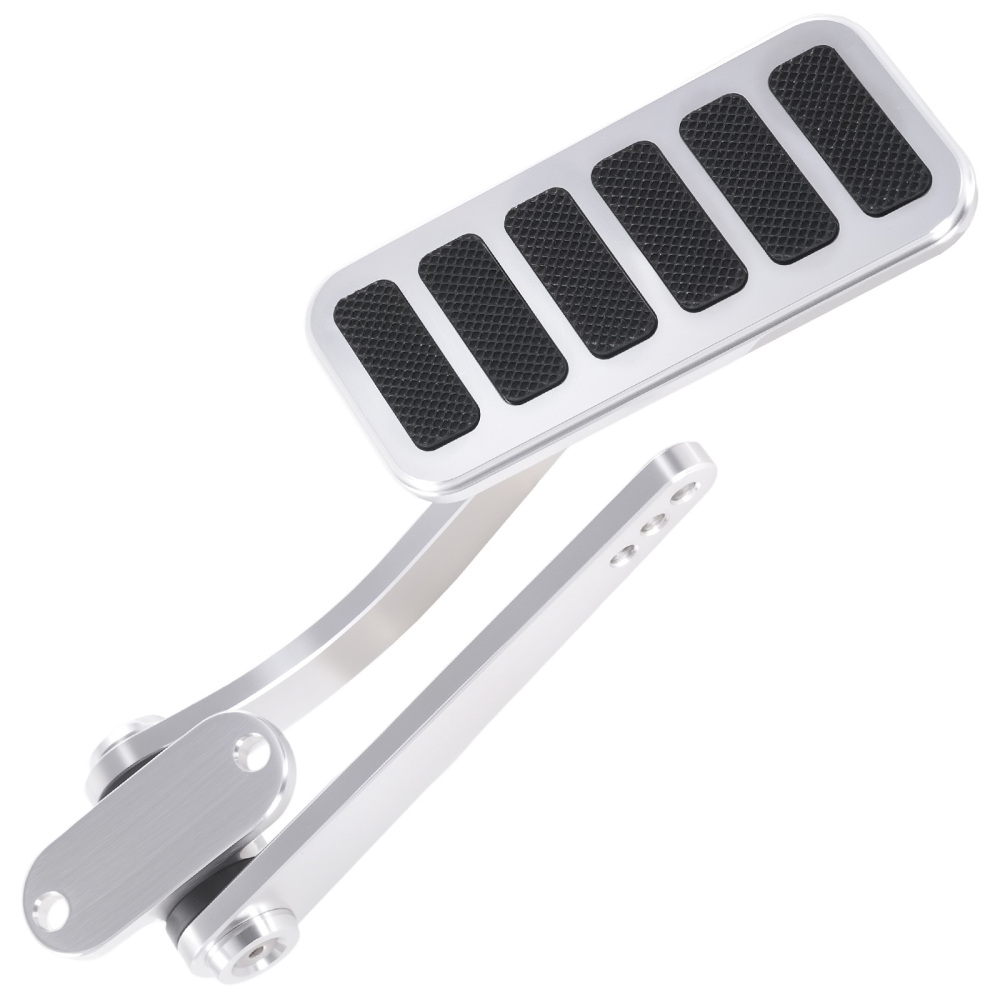 Universal Street Hot Rod Aluminum alloy Gas Pedal 24 Throttle CableSpring
