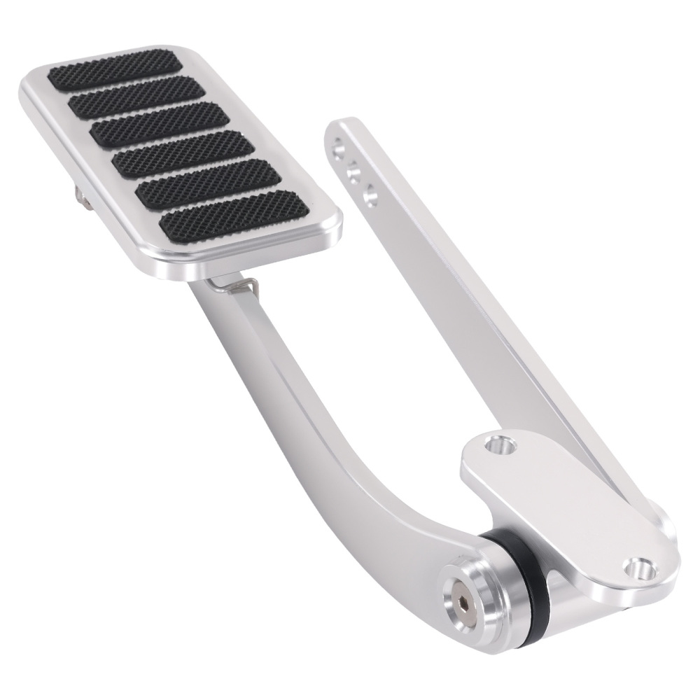Universal Street Hot Rod Aluminum alloy Gas Pedal 24 Throttle CableSpring