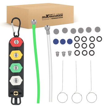 Foam Cannon Orifice Kit 1.1/1.15/1.25mm Spray Nozzle Foam Meshes 3000-4000PSI