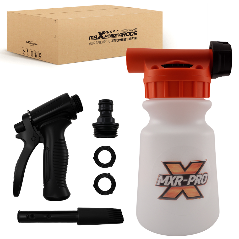 1L Adjustable Car Wash Foam Cannon Snow Foam Lance Quick Connect Plastic