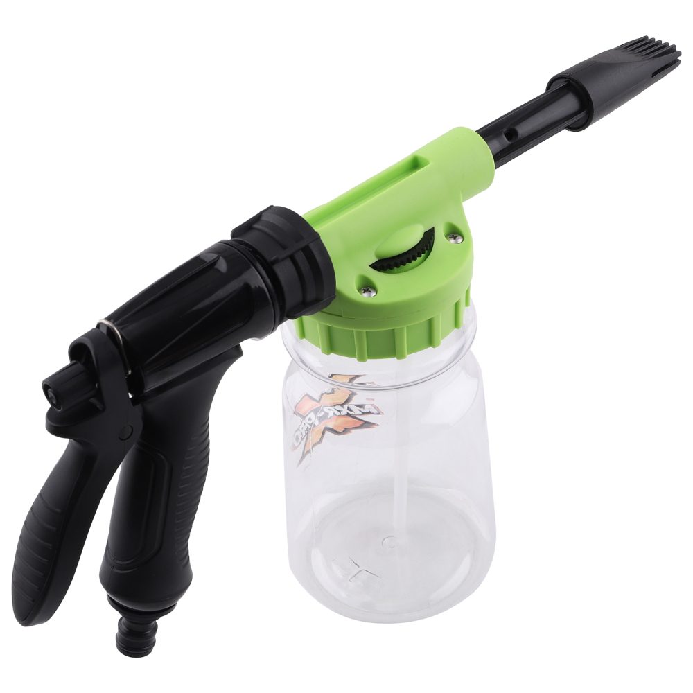 1L Car Wash Foam Sprayer Adjustable Cannon Gun w/ Leak-Free Connection