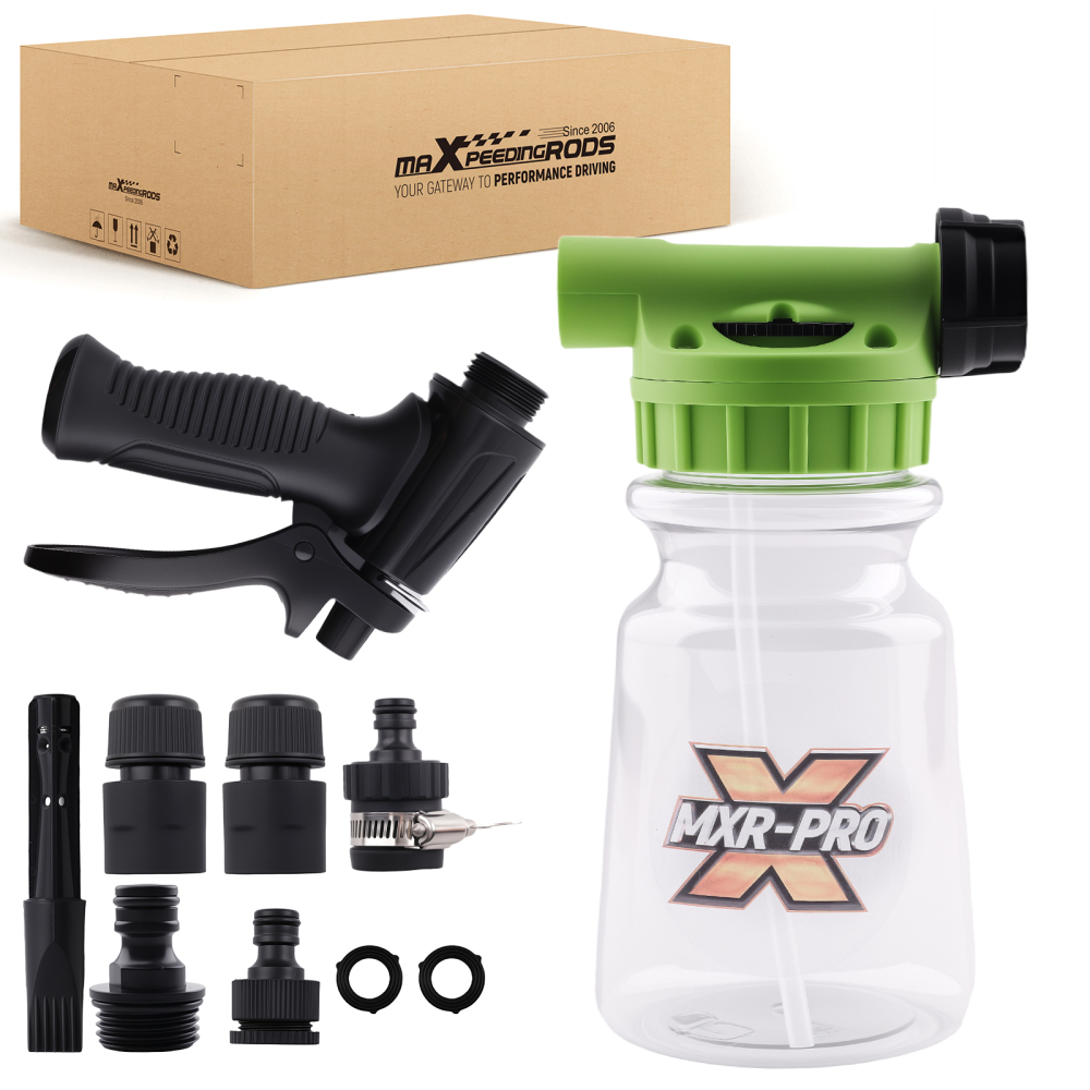 1L Adjustable Car Wash Foam Cannon Quick Connector for Car Wash Garden Hose Kit