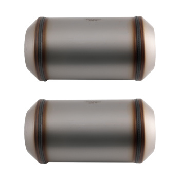 2x 4 Catalytic Converter Universal For Diesel Truck Stainless Steel 810400