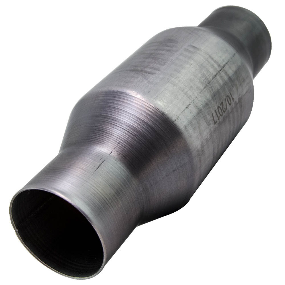 2.5 Inch Catalytic Converter Universal Fitment Stainless Steel 410250