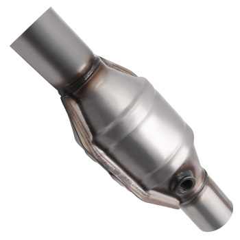 2PCS 2.25 Inlet/Outlet Universal Catalytic Converters W/ Heat Shield 53005 EPA