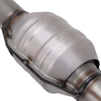 2PCS 2.25 Inlet/Outlet Universal Catalytic Converters W/ Heat Shield 53005 EPA