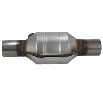 Pair 2.25 InletOutlet Universal Stainless Steel Catalytic Converter Length 13