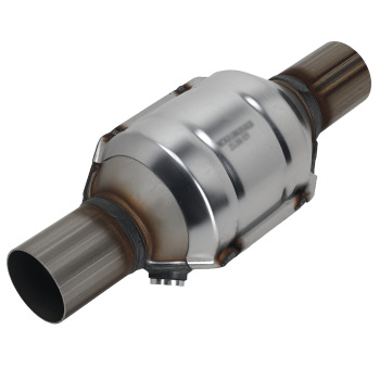 Pair 2.25 InletOutlet Universal Stainless Steel Catalytic Converter Length 13