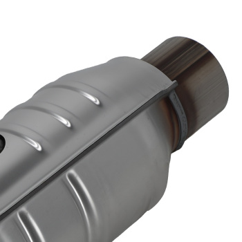2.5 Inlet Outlet Catalytic Converter Universal Weld-On 15 Oval Body EPA