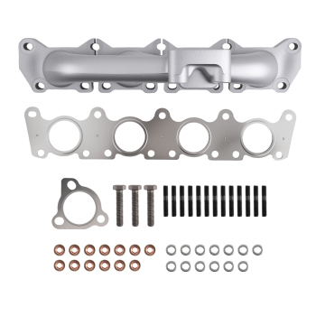 Collecteur dÉchappement Avant compatible pour Audi A3 1.8T 1999-2004 06A253033AL Fonte