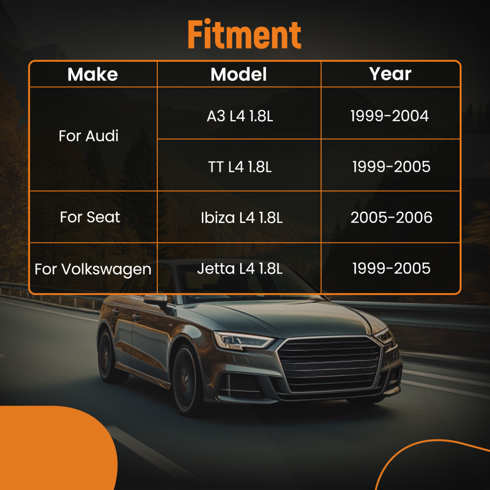 Collettore di Scarico compatibile per Audi A3 TT compatibile per VW Jetta 1.8L Turbo 1999-2005 06A253033AL