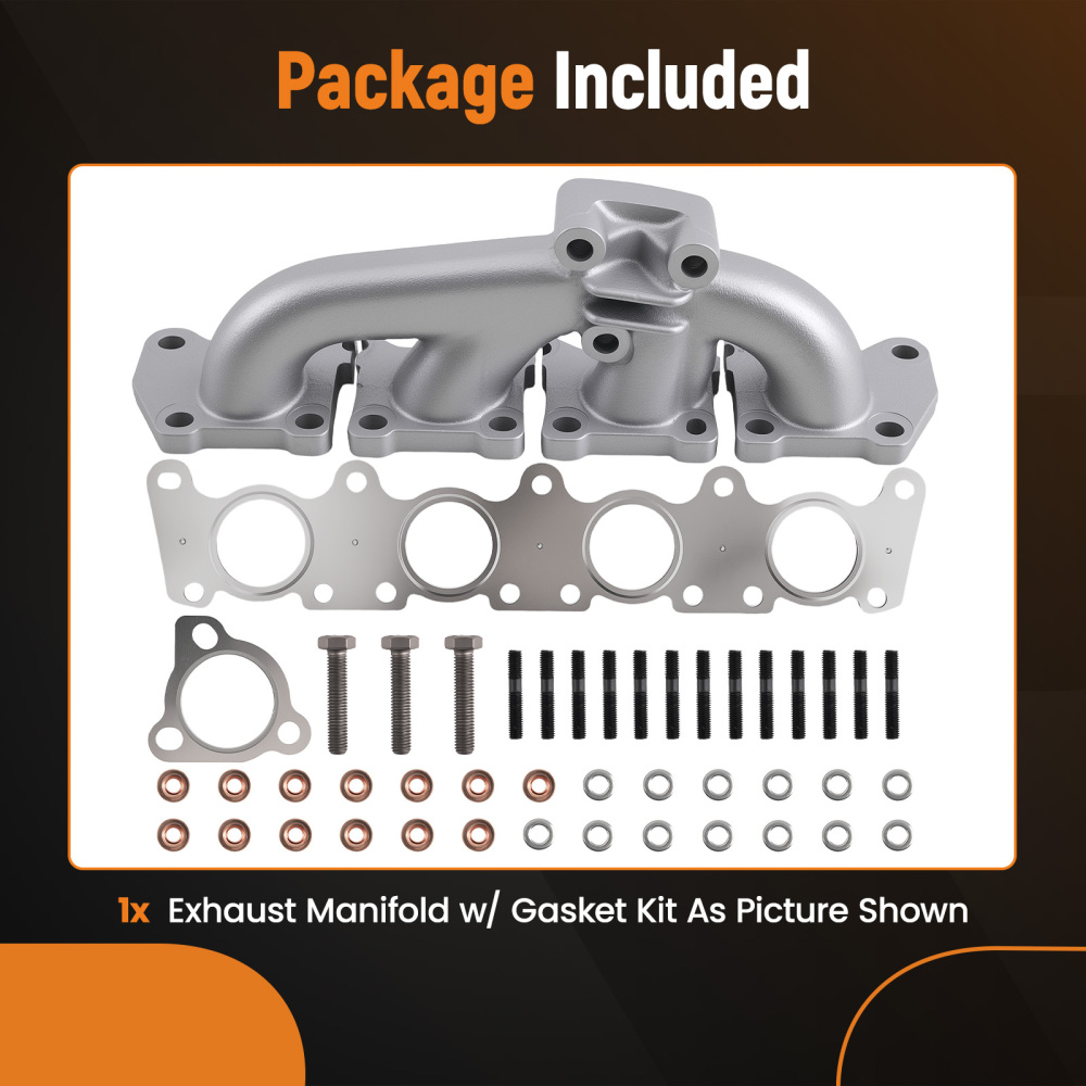 Collettore di Scarico compatibile per Audi A3 TT compatibile per VW Jetta 1.8L Turbo 1999-2005 06A253033AL