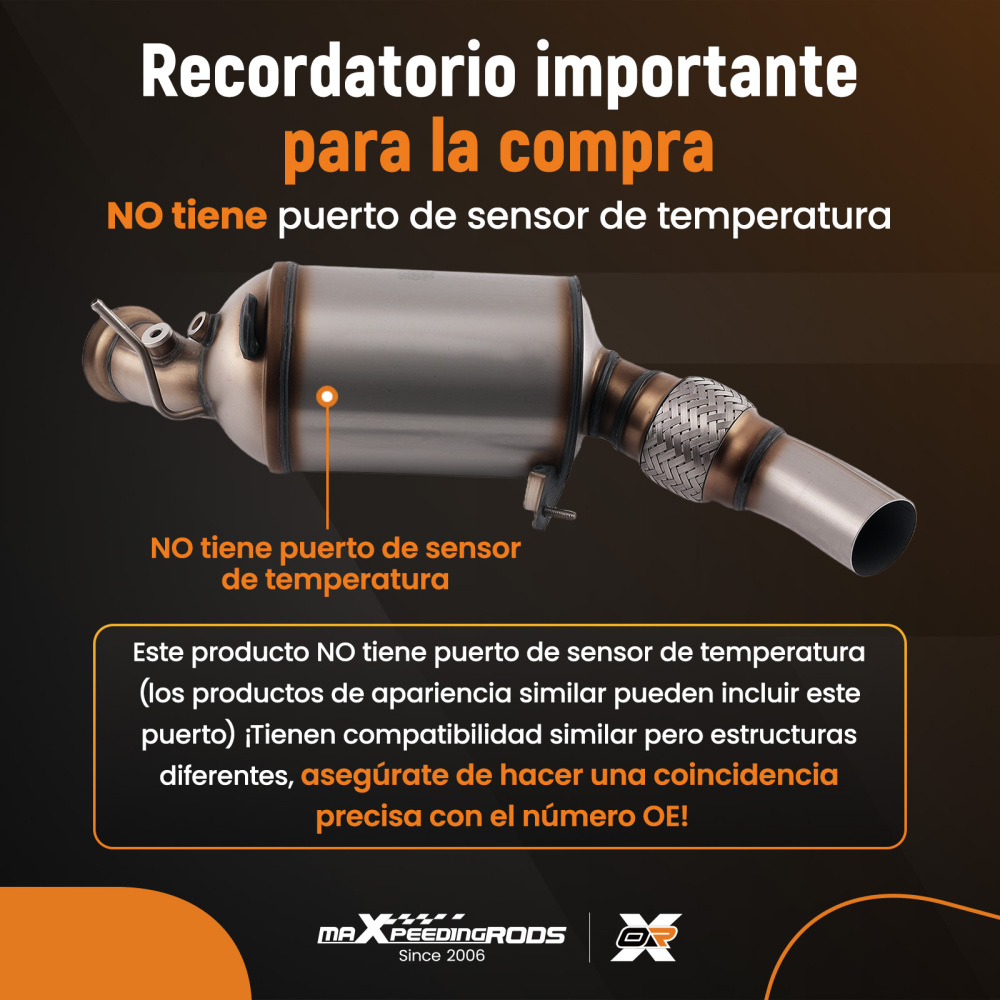 Diesel Particulate Filter DPFfor compatible for BMW 3er E90 E91 316d 318d 18307812284 Euro 6