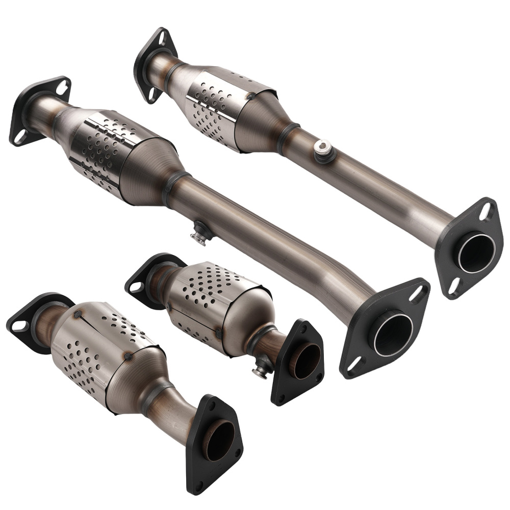 4x Catalytic Converter W/Gasket compatible for Nissan Frontier 05-18 Pathfinder 05-12 4.0L