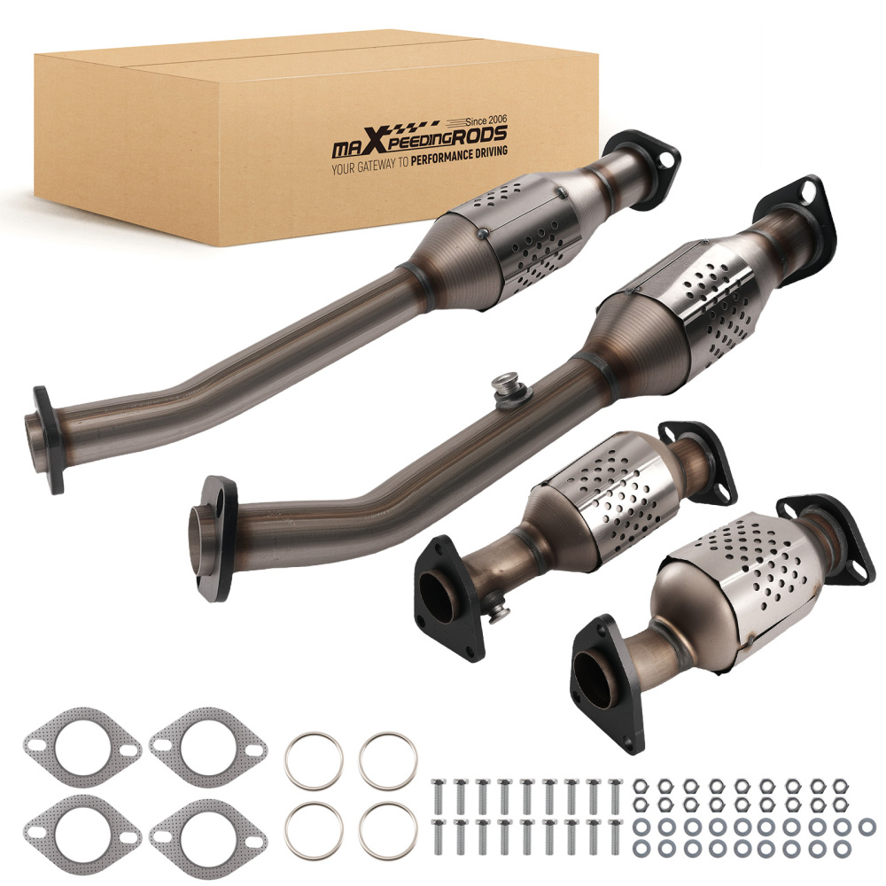 4x Catalytic Converter W/Gasket compatible for Nissan Frontier 05-18 Pathfinder 05-12 4.0L