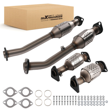 4x Catalytic Converter W/Gasket compatible for Nissan Frontier 05-18 Pathfinder 05-12 4.0L