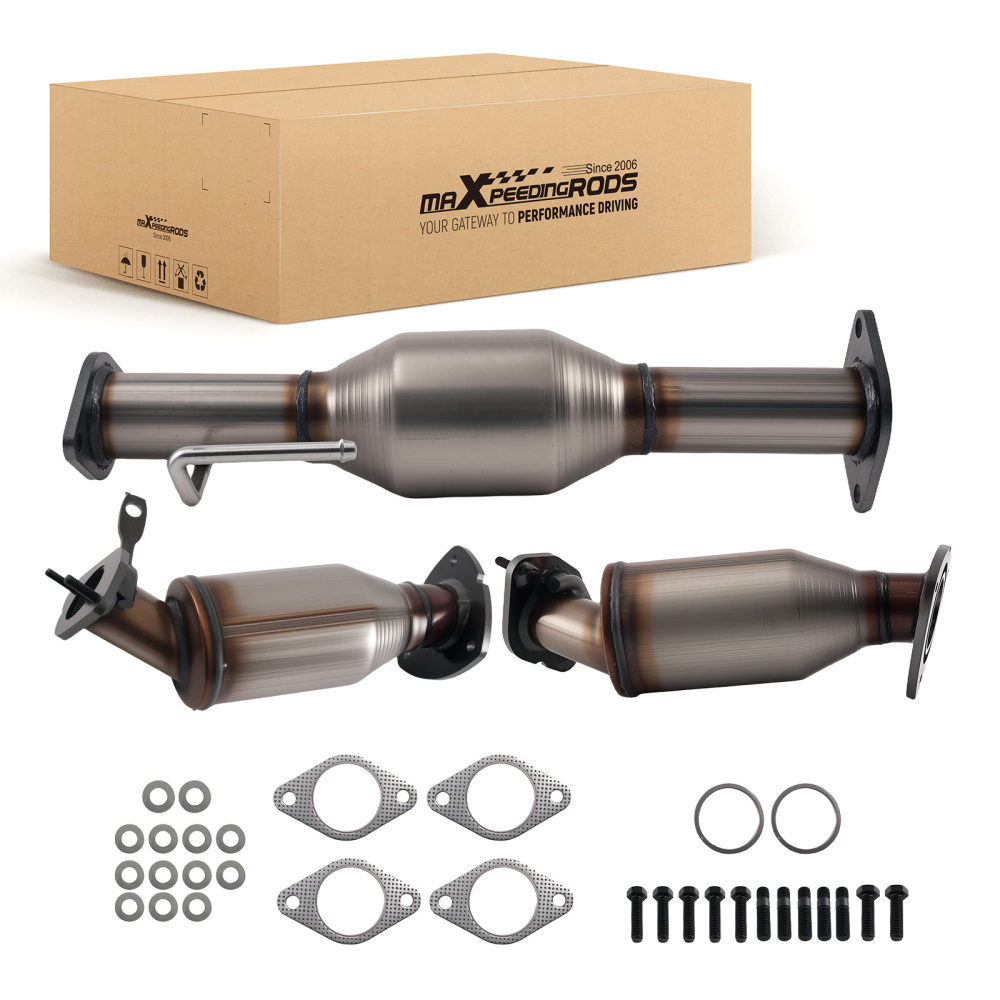 3 Set Catalytic Converter compatible for Chevrolet Traverse 3.6L V6 2009-17 Stainless Steel