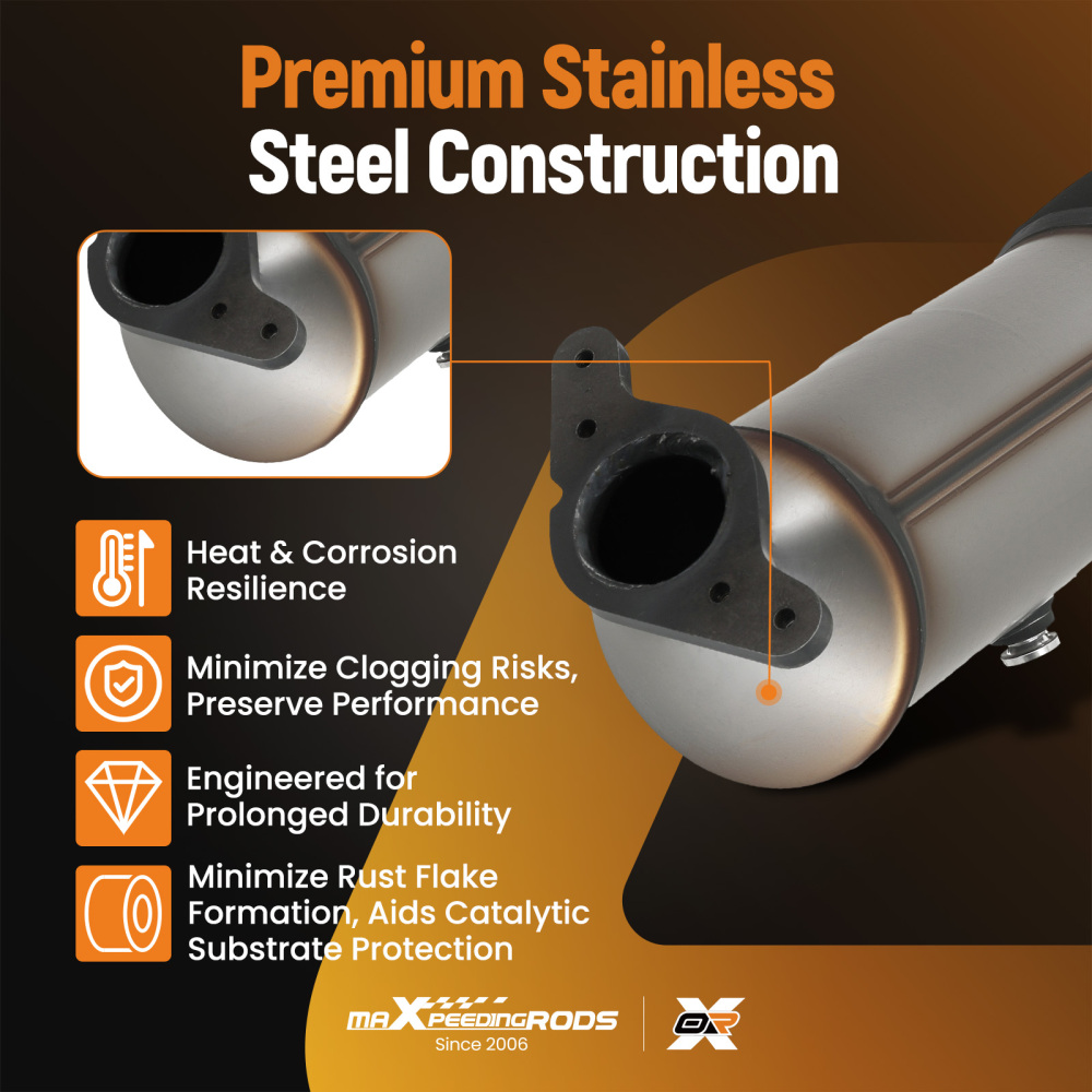 Front Catalytic Converter Kit compatible for GMC Terrain compatible for Chevy Malibu 1.5L 2016-2021 EPA