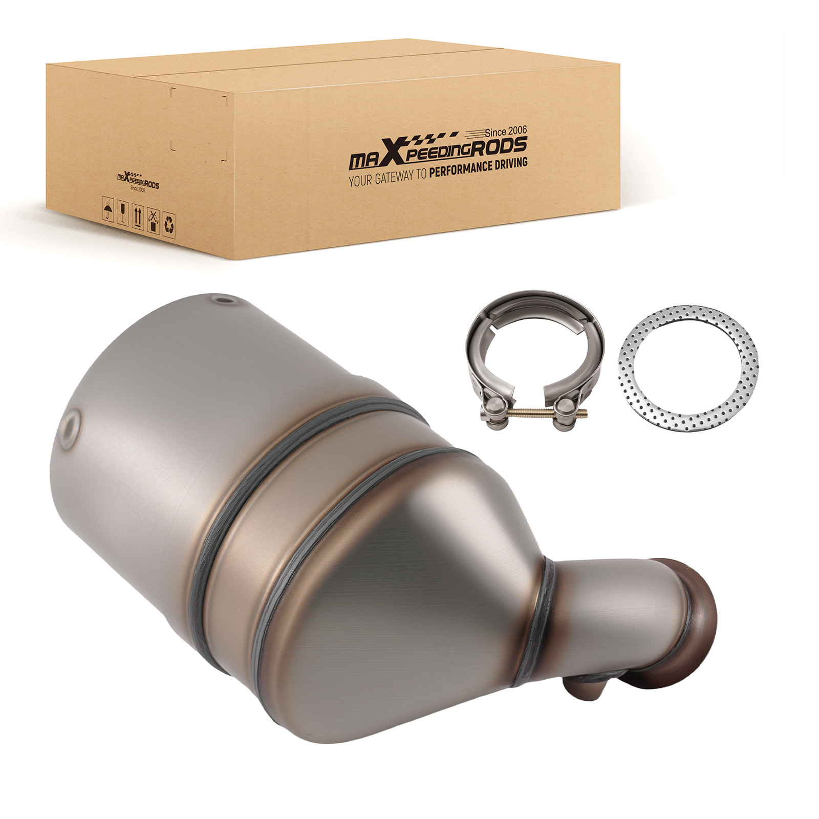 Catalyseur Diesel compatible pour Citroën Berlingo C4 1.6 HDi 90 2004-2011