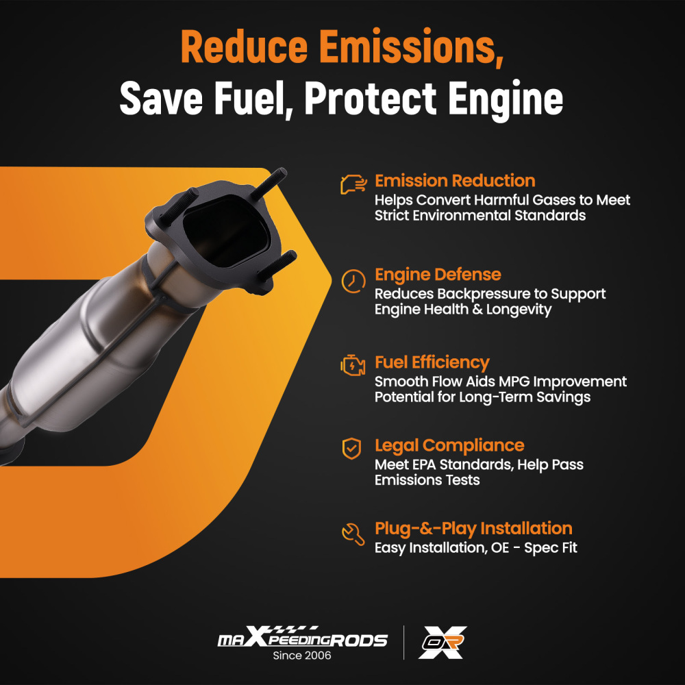 Direct Fit Catalytic Converter compatible for Ford Ranger 3.0L 4.0L 2004-2006 EPA 2986CC