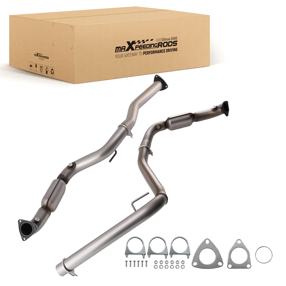 2x Catalytic Converter compatible for Chevrolet Express 2500 3500 4.8L 6.0L 2006-2009 EPA