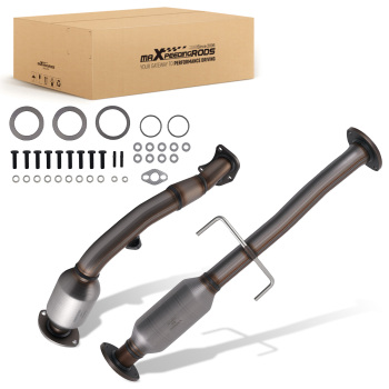 FrontRear Catalytic Converter compatible for Toyota Tacoma 2.7L 2000-2004 EPA 400CPSI