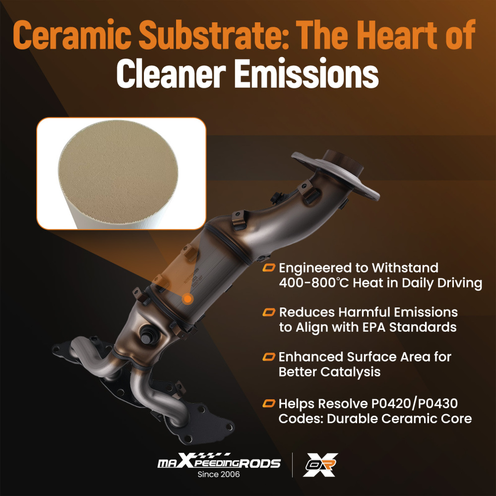 400CPSI Front Catalytic Converter compatible for Mazda 6 2.5L 2009-2013 L5062050XE EPA