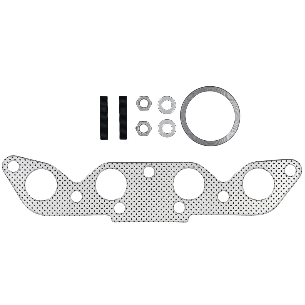Exhaust Manifold Set compatible for Toyota Corolla Chevy Nova compatible for Geo Prizm 1.6L 1.8L 1988-1997