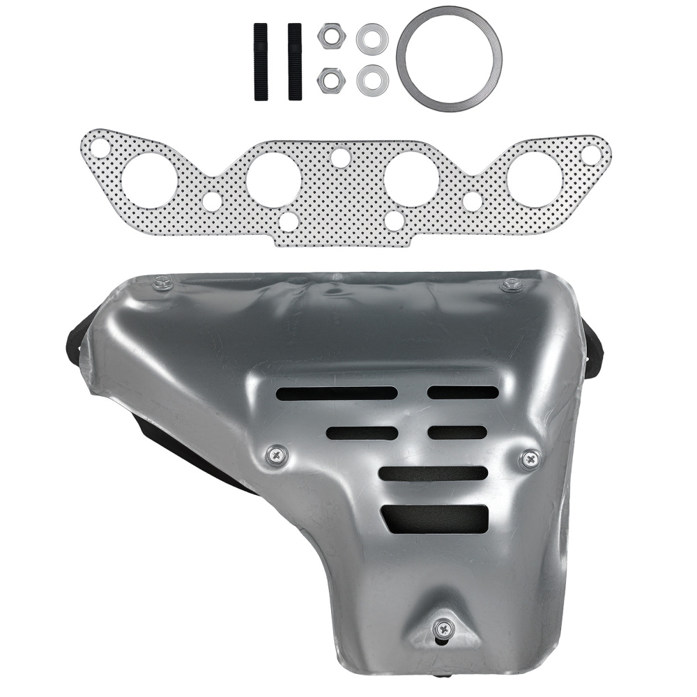 Exhaust Manifold Set compatible for Toyota Corolla Chevy Nova compatible for Geo Prizm 1.6L 1.8L 1988-1997