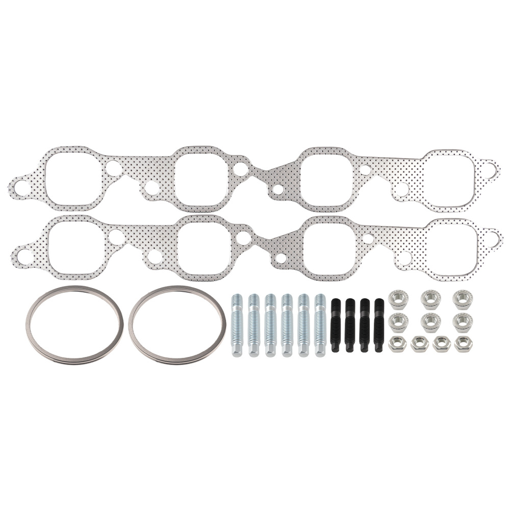 Both Side Exhaust Manifold Set compatible for GMC Yukon XL 2500 2001-2006 674-728 674-729