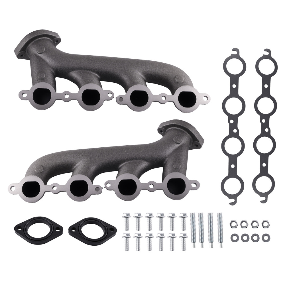 Exhaust Manifold compatible for Chevrolet LS1 LS2 LS3 4.8L 5.3L 6.0LCast Iron 9988-R-BLEM