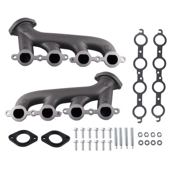 Exhaust Manifold compatible for Chevrolet LS1 LS2 LS3 4.8L 5.3L 6.0LCast Iron 9988-R-BLEM