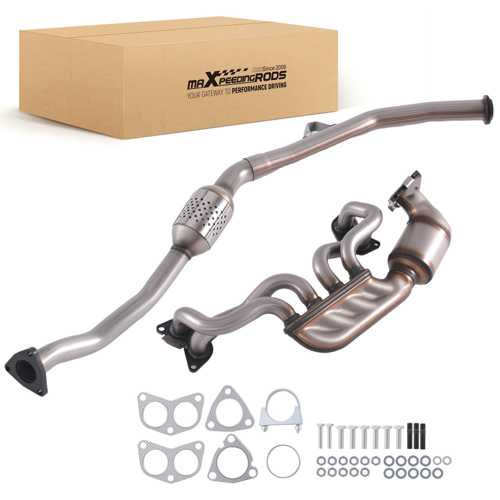 2x Catalytic Converter compatible for Subaru Crosstrek 2016 2.0L Stainless Steel EPA OBD-II
